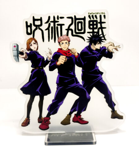FIGURA ACRILICA JUJUTSU KAISEN - NOVARA - YUJI - MEGUMI