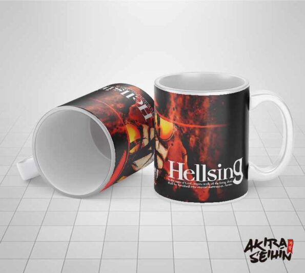 TAZA ANIME HELLSING MANGA