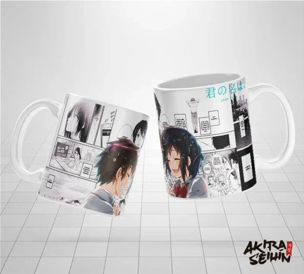 TAZA DISEÑO ANIME YOUR NAME