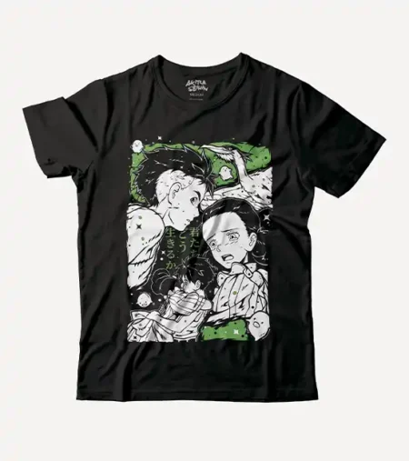 POLO-STUDIO-GHIBLI-HERON-NEGRO