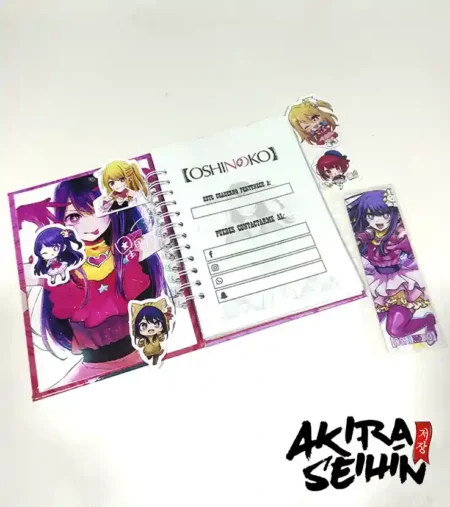 OSHI NO KO CUADERNO