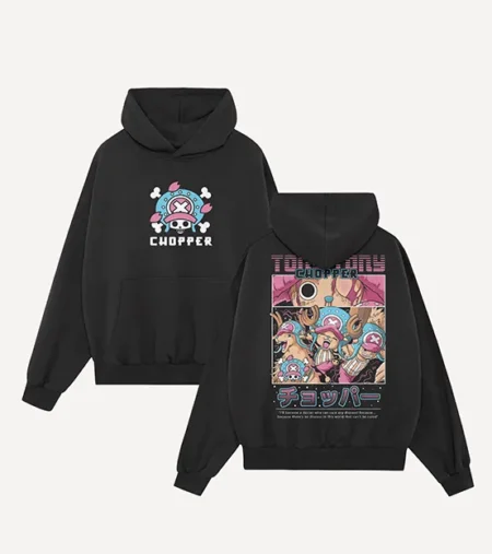 POLERA-CAPUCHA-ONE-PIECE-CHOPPER-NEGRO